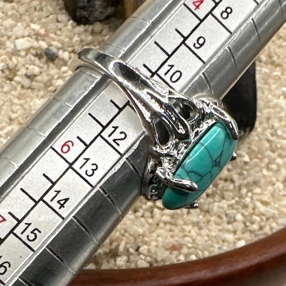 Alquimia Silver Turquoise Ring - Picture 3 of 8